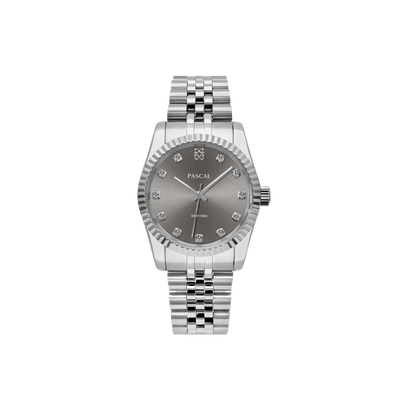 Zeitloses klassisches Diamant-Uhr-Geschenkset