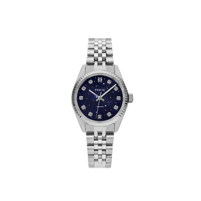 Zeitloses klassisches Diamant-Uhr-Geschenkset