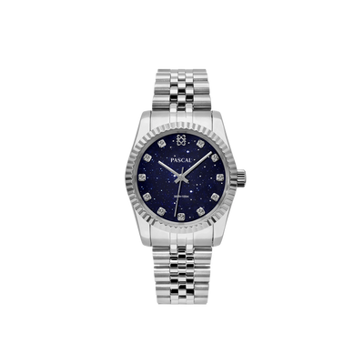 Zeitloses klassisches Diamant-Uhr-Geschenkset