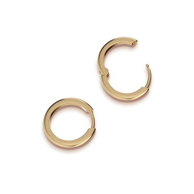 Boucles d'oreilles créoles fines moyennes