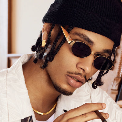 Boucles d'oreilles créoles en diamant 'Parthènope'