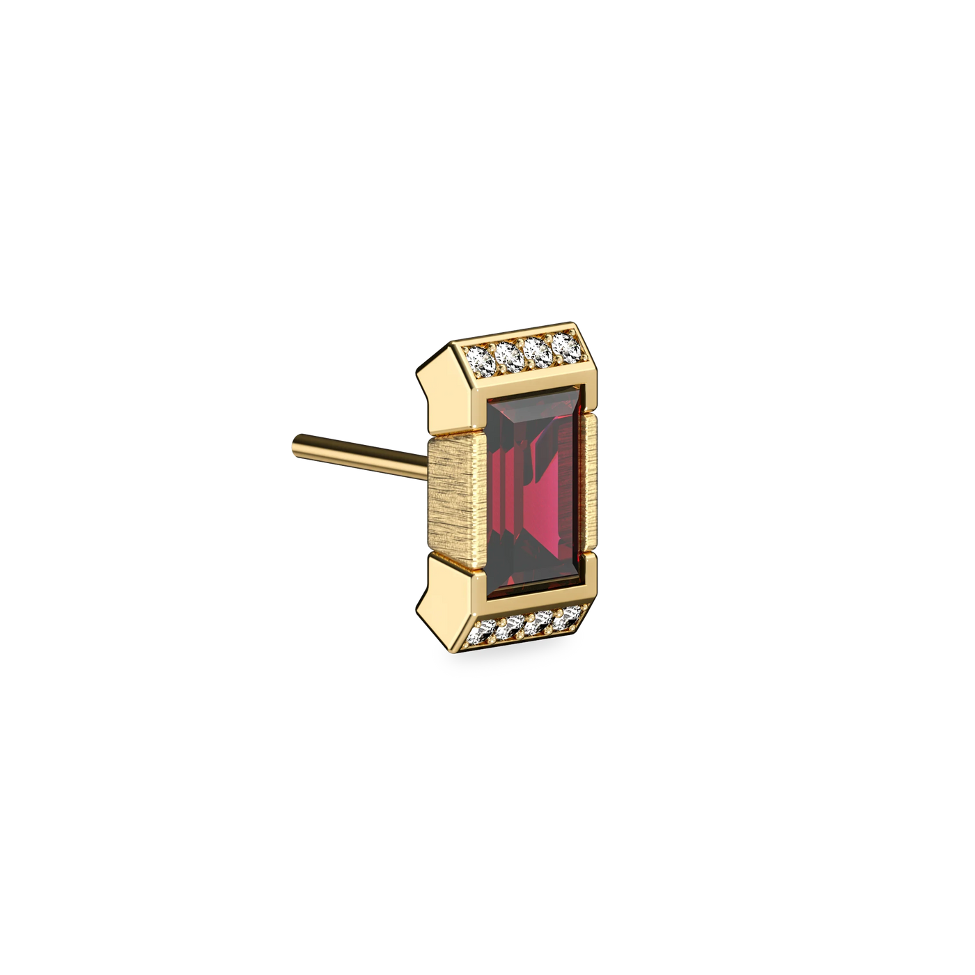 'Parthènope' diamantörhängen