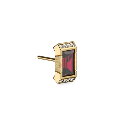 'Parthènope' diamantörhängen