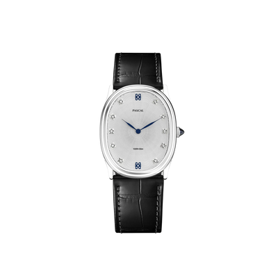 Conjunto de Presente Relógio Oval Orbit com Diamante