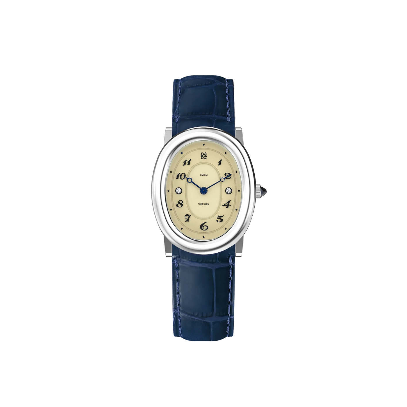 Oval Bubble Diamond Watch Gift Set