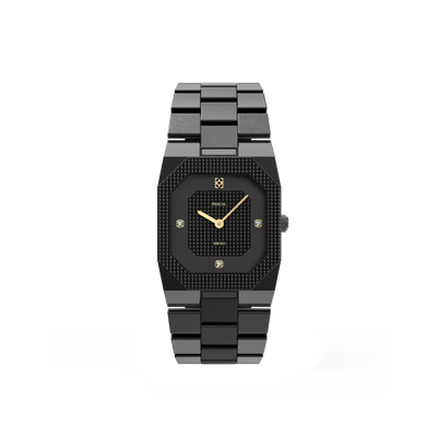 Achteckiges Clou de Paris Diamant-Uhr-Geschenkset