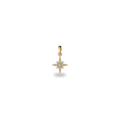 Collar de diamantes Estrella Brillante