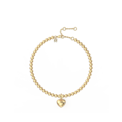 Love Declaration Beaded Diamond Bracelet - PASCAL#color_18k-yellow-gold-vermeil-white-diamond