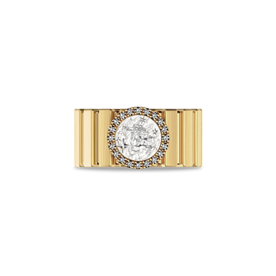 'Zodiac' Diamond Band Ring, Sagittarius