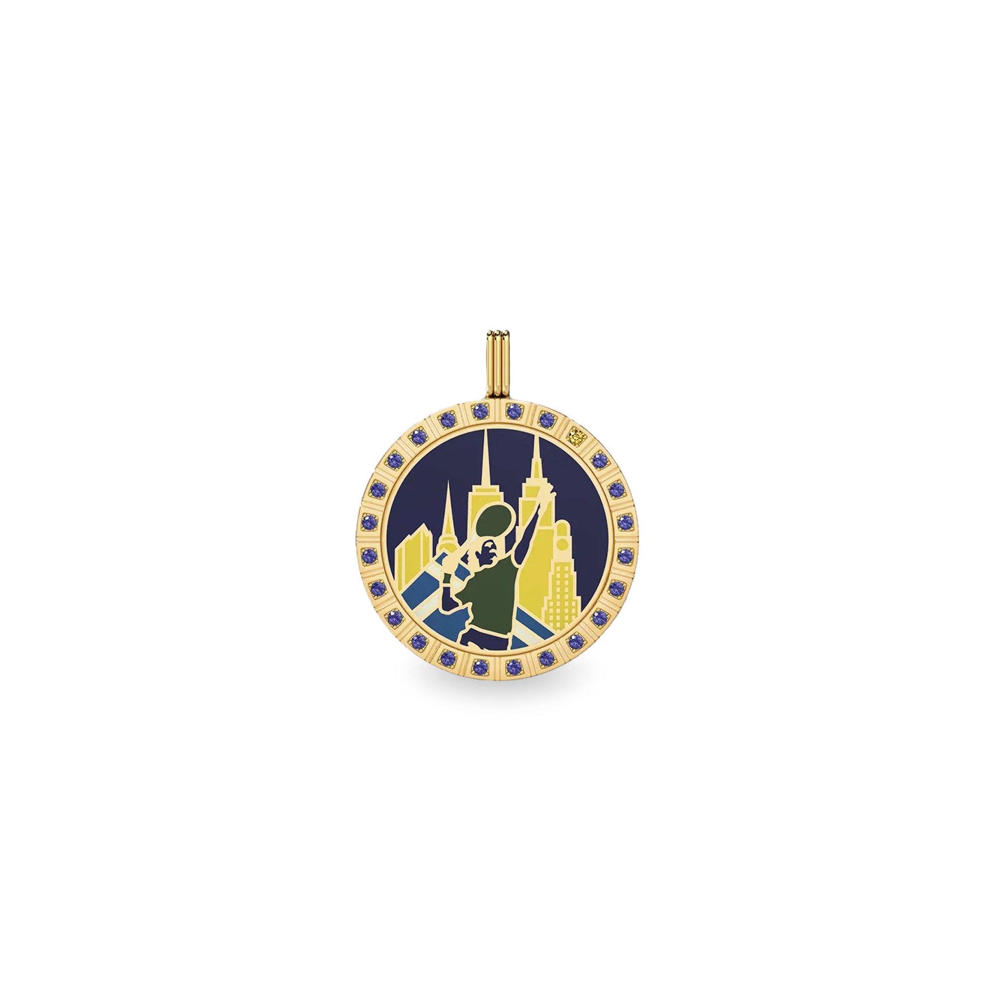 Ace Adornments Diamond Spinning Pendant - PASCAL