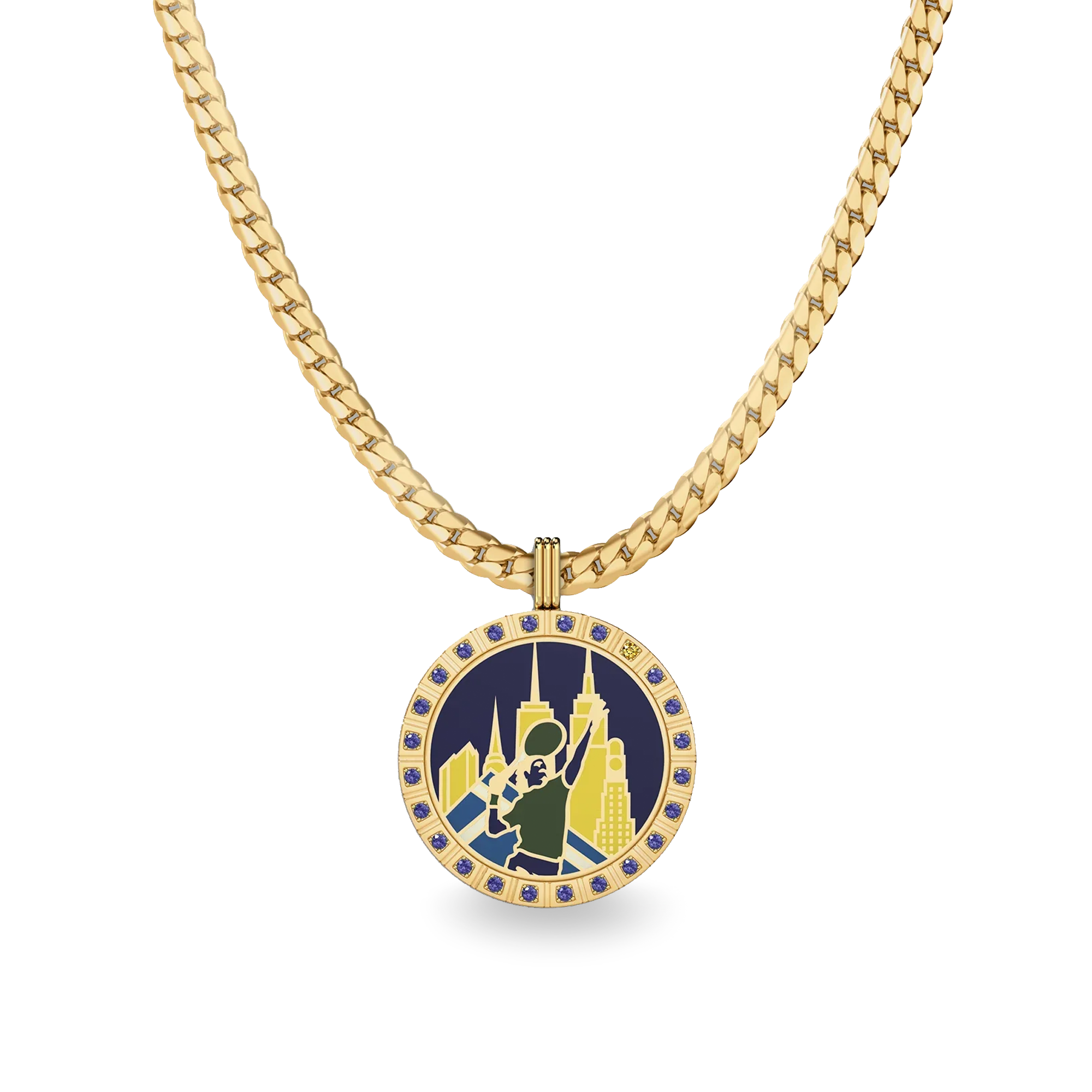 Ace Adornments Diamond Spinning Pendant - PASCAL