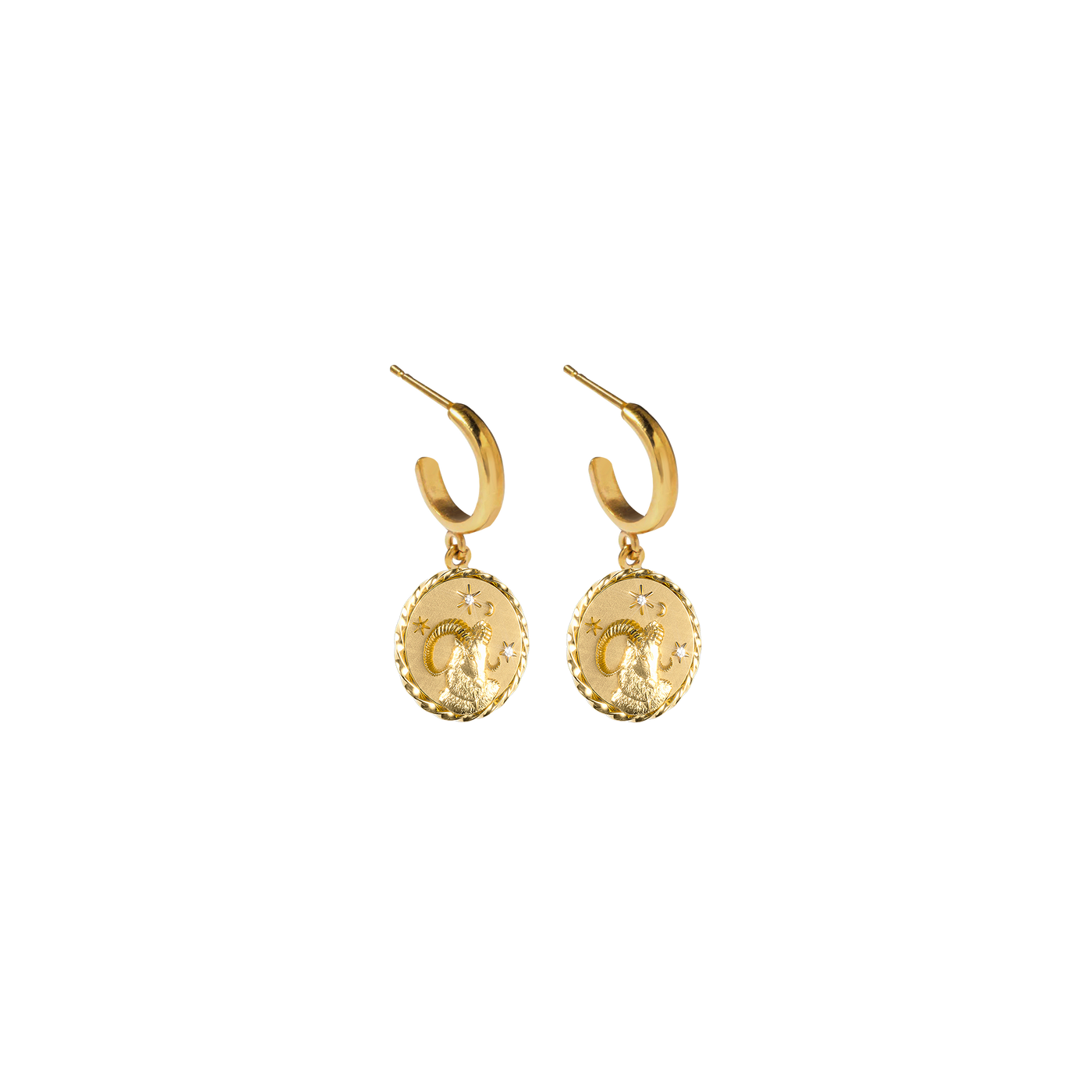 Zodiac Amulet Earrings