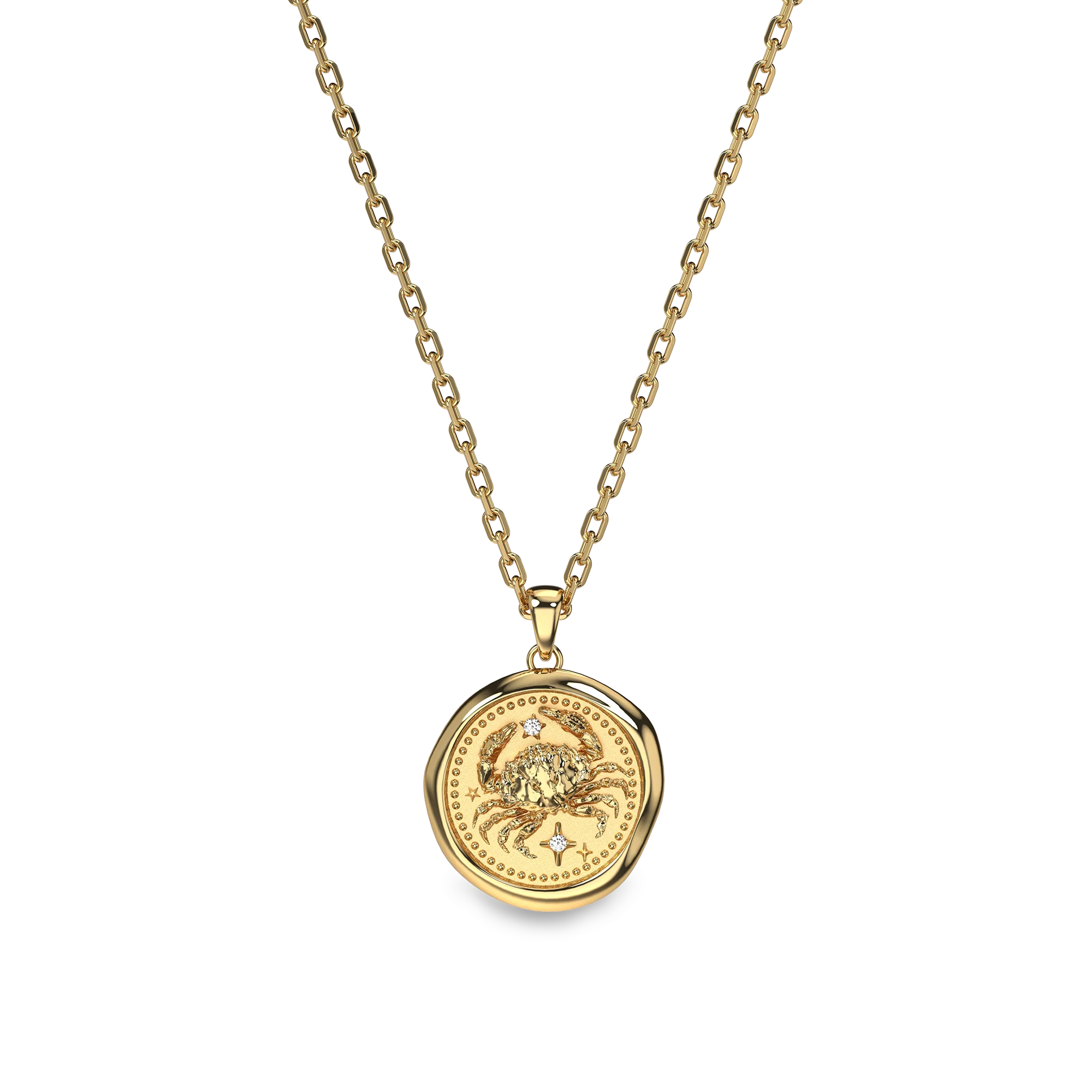 AstroSeal Cancer Diamond Necklace- PASCAL