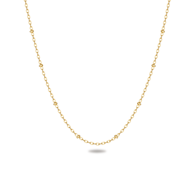 Bead Clavicle Chain, 1.5mm