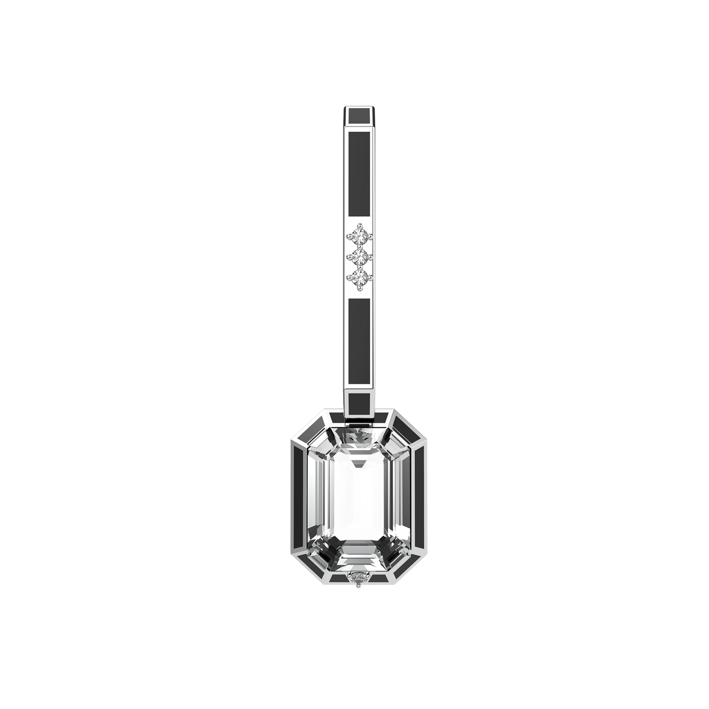 Artdeco Prism Diamant Single örhängen