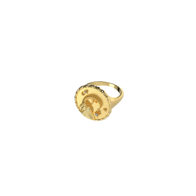 Capricorn Signet Ring