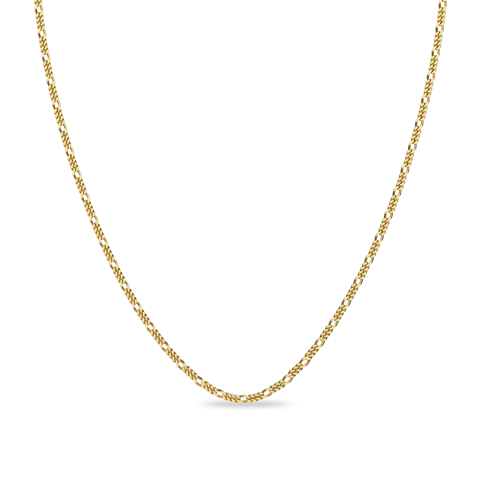 Filia Curb Chain, 2.5mm - PASCAL#color_18k-yellow-gold-vermeil