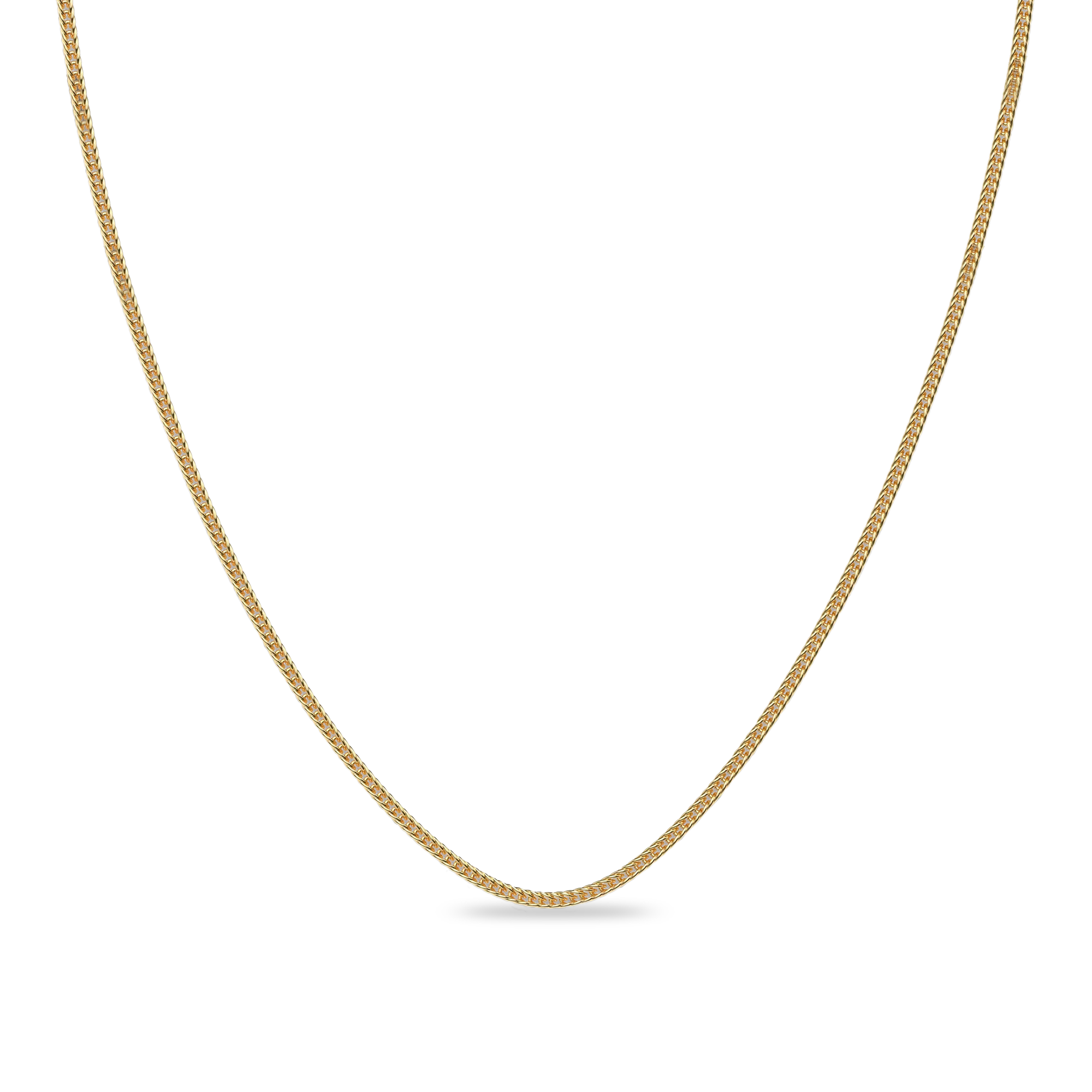 Foxtail Chain, 2mm - PASCAL#color_18k-yellow-gold-vermeil