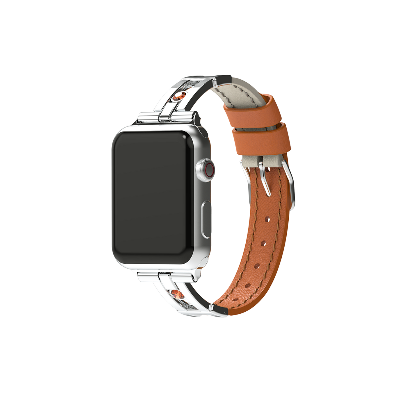 Smooth Leather Band for Apple Watch