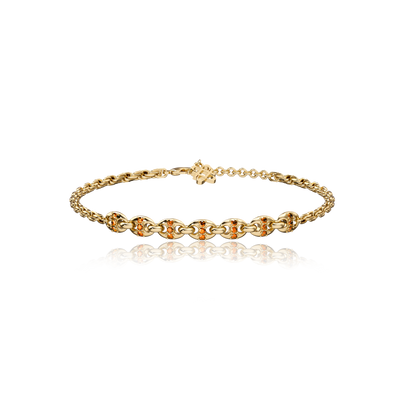 'Horsebit' Gemstone Bracelet