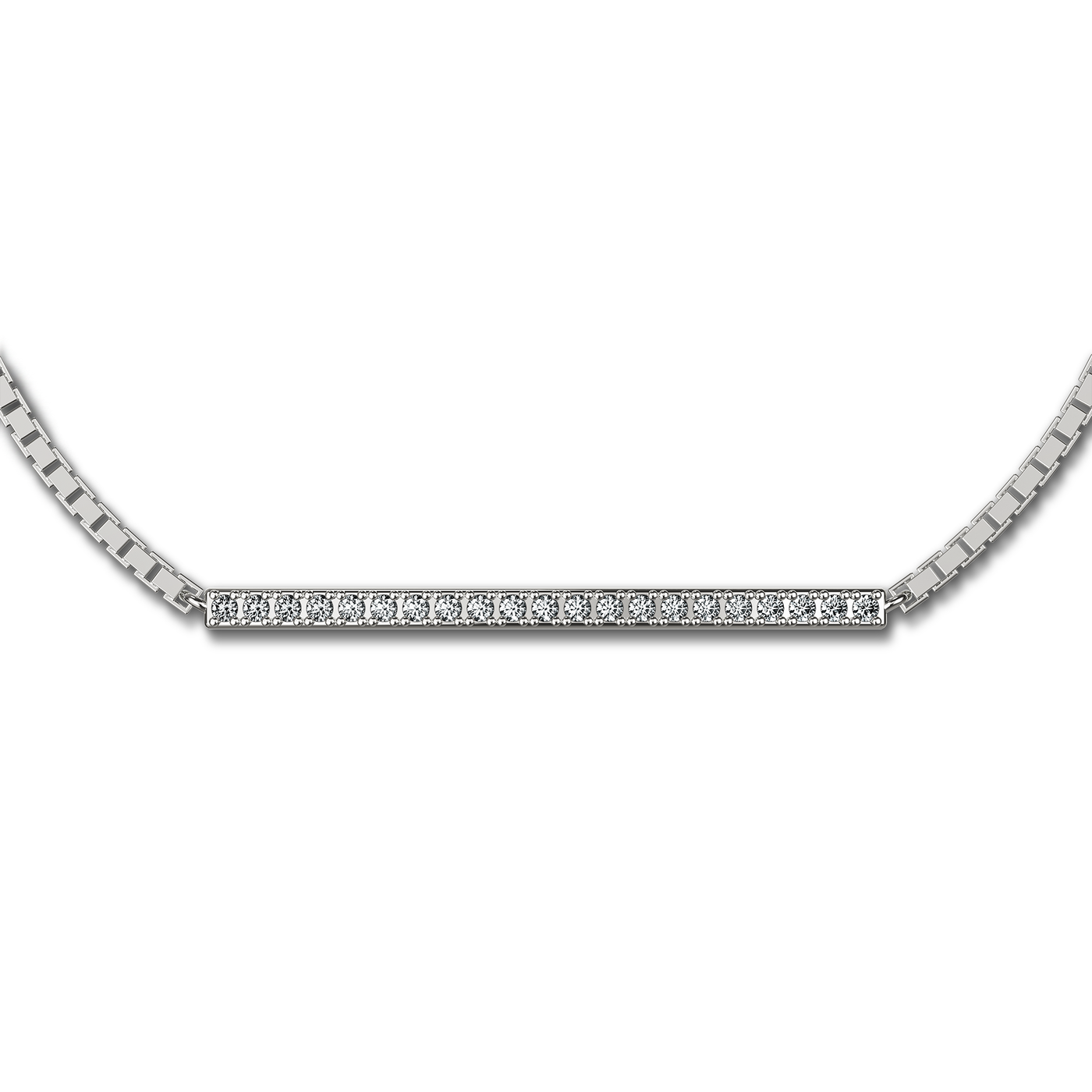 Verstellbares Fusion-Diamant-Kettenarmband