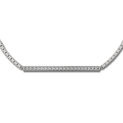 Bracelet chaîne réglable Fusion Diamond