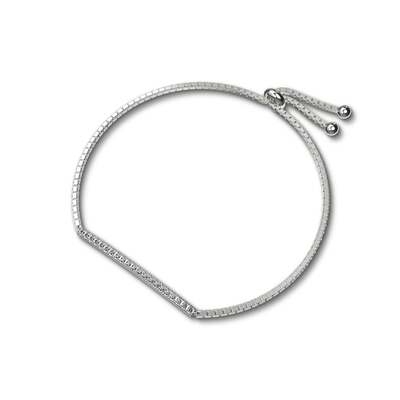 Fusion Diamond Adjustable Chain Bracelet