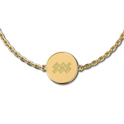 Aquarius Diamond Bracelet