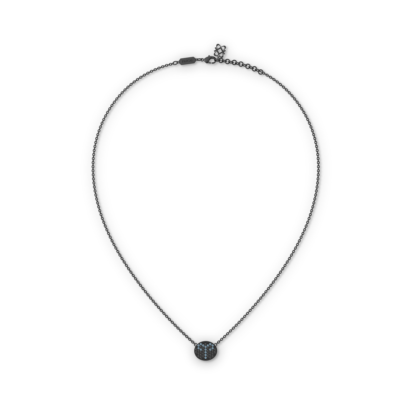 Mélange-Halskette mit Widder-Diamanten