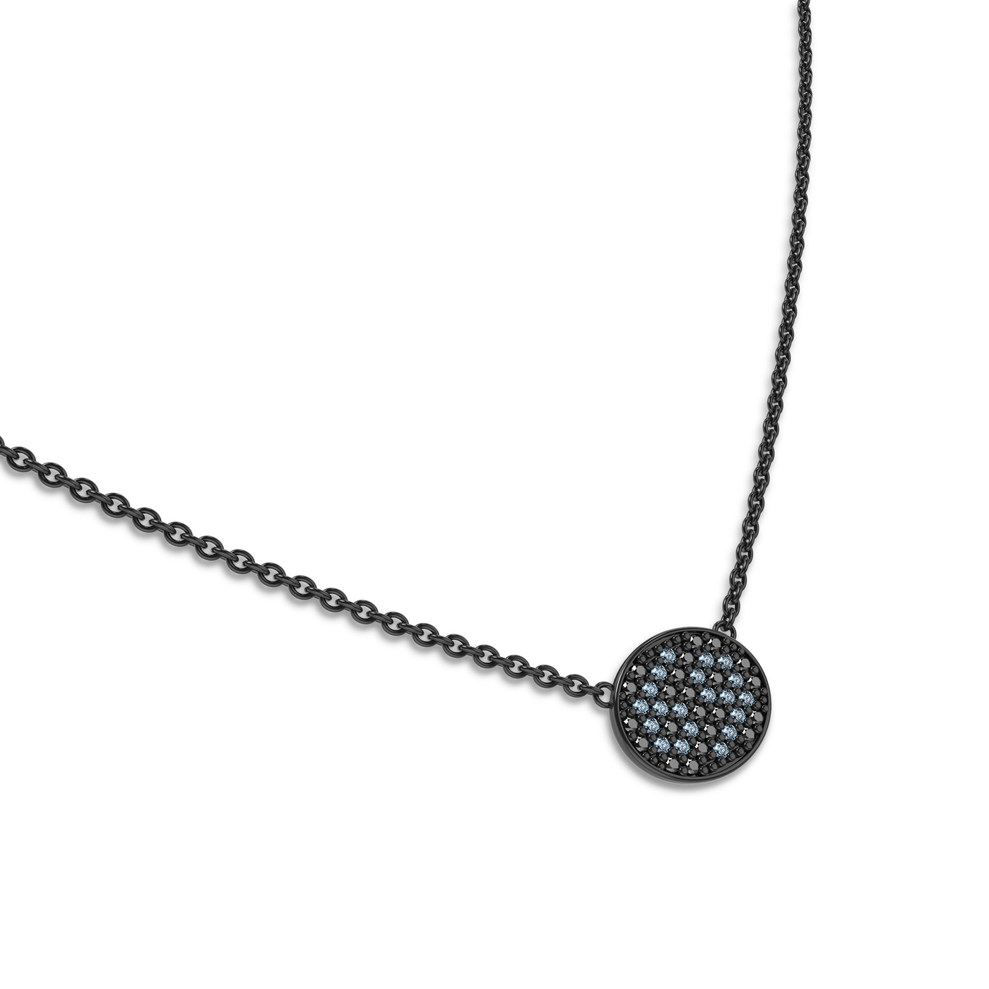 Mélange Cancer Diamond Necklace
