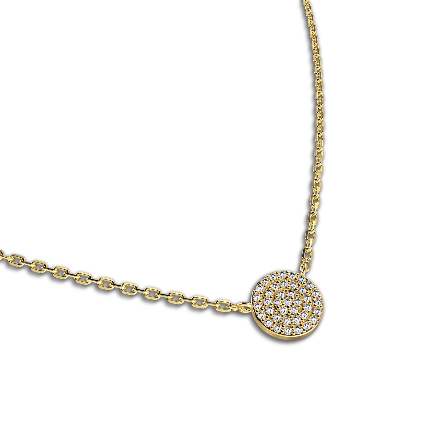 Centric Diamond Necklace