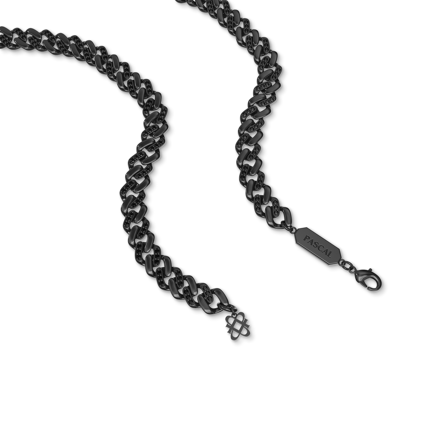 Classic Curb Chain Diamond Necklace