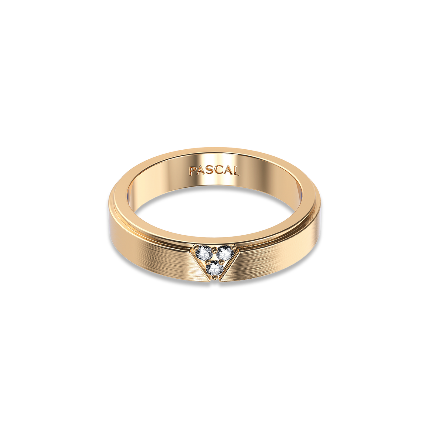 Trinity diamond Band Ring