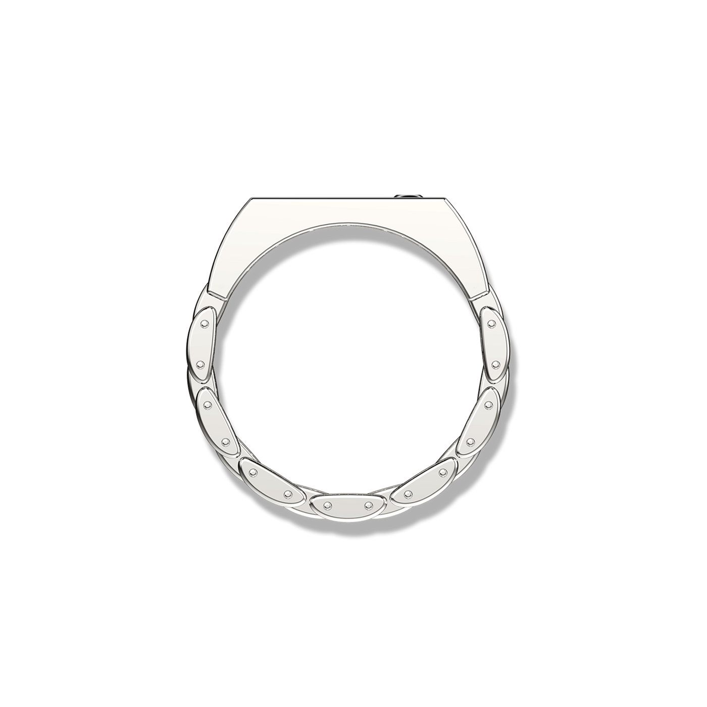 Rollie Diamond Signet Ring