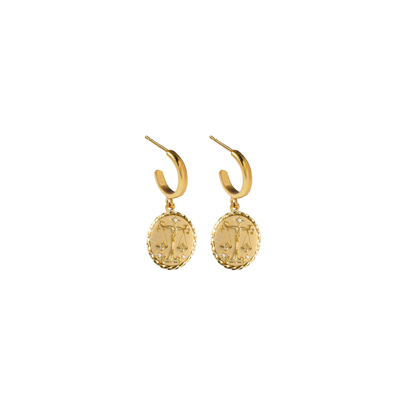 Libra Amulet Earrings