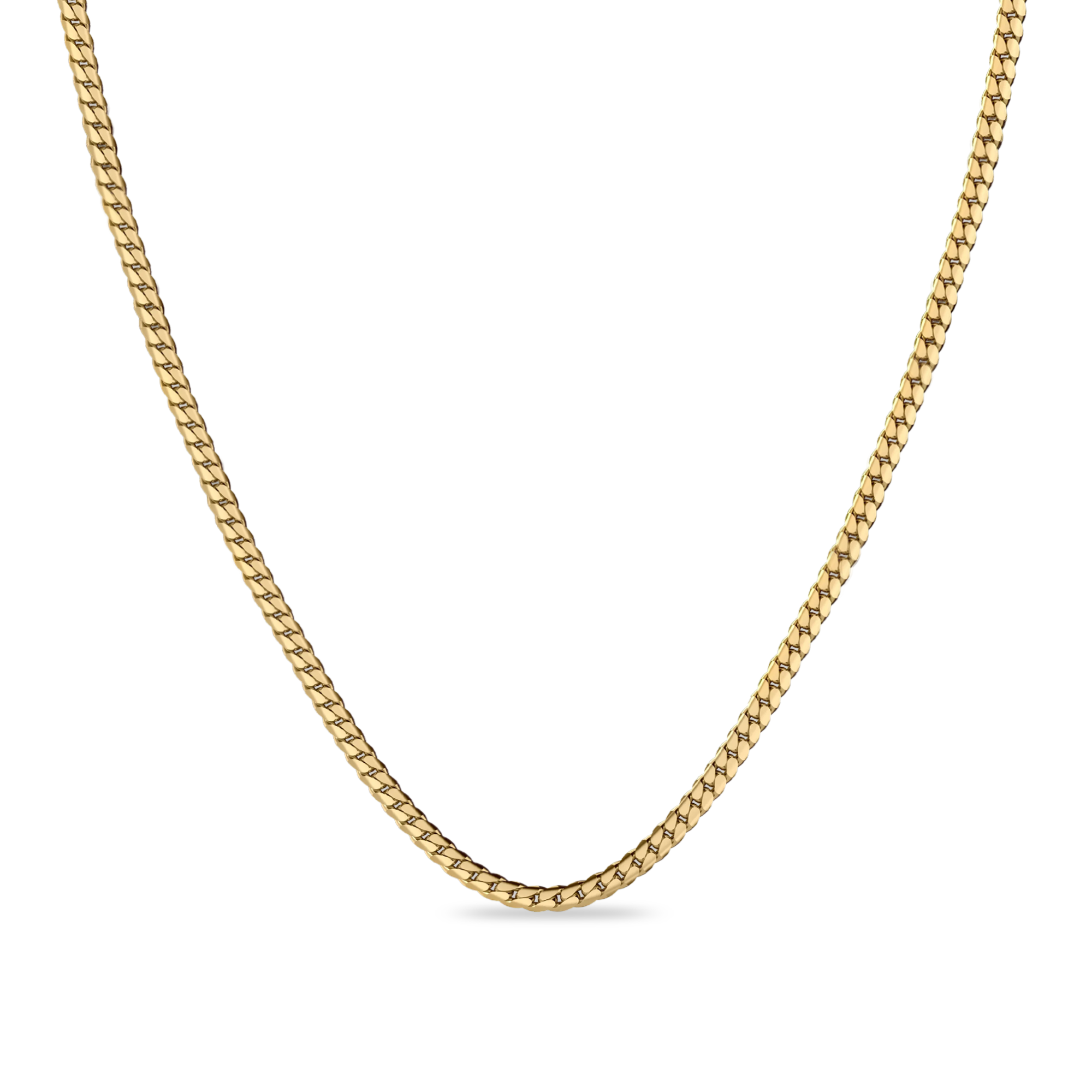 Miami Chain, 4mm - PASCAL#color_18k-yellow-gold-vermeil
