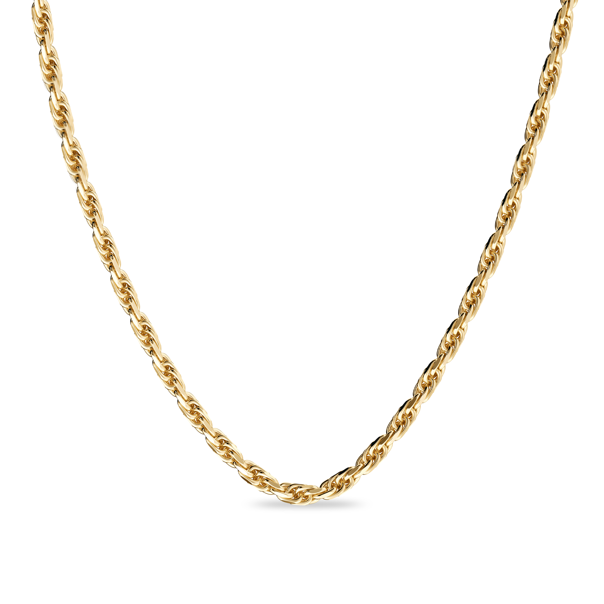 Rope Chain, 4mm#color_18k-yellow-gold-vermeil