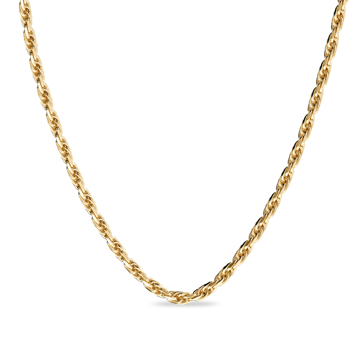 4 Millimeters Rope Chain Rope Chain, 4mm | PASCAL