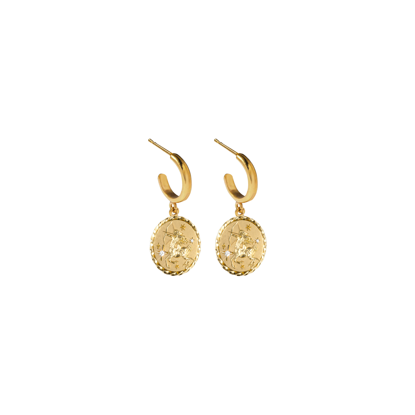 Sagittarius Amulet Earrings