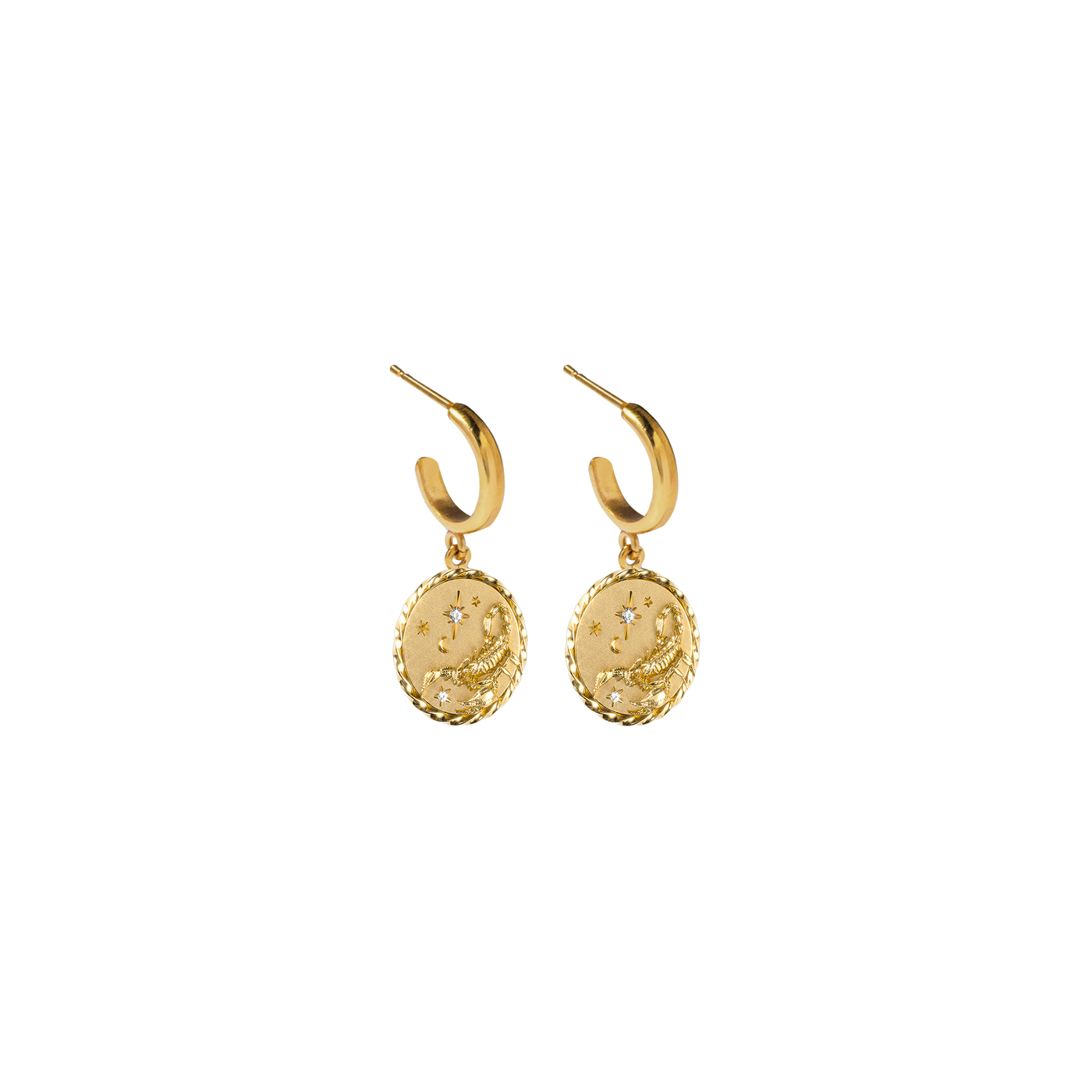 Scorpio Amulet Earrings