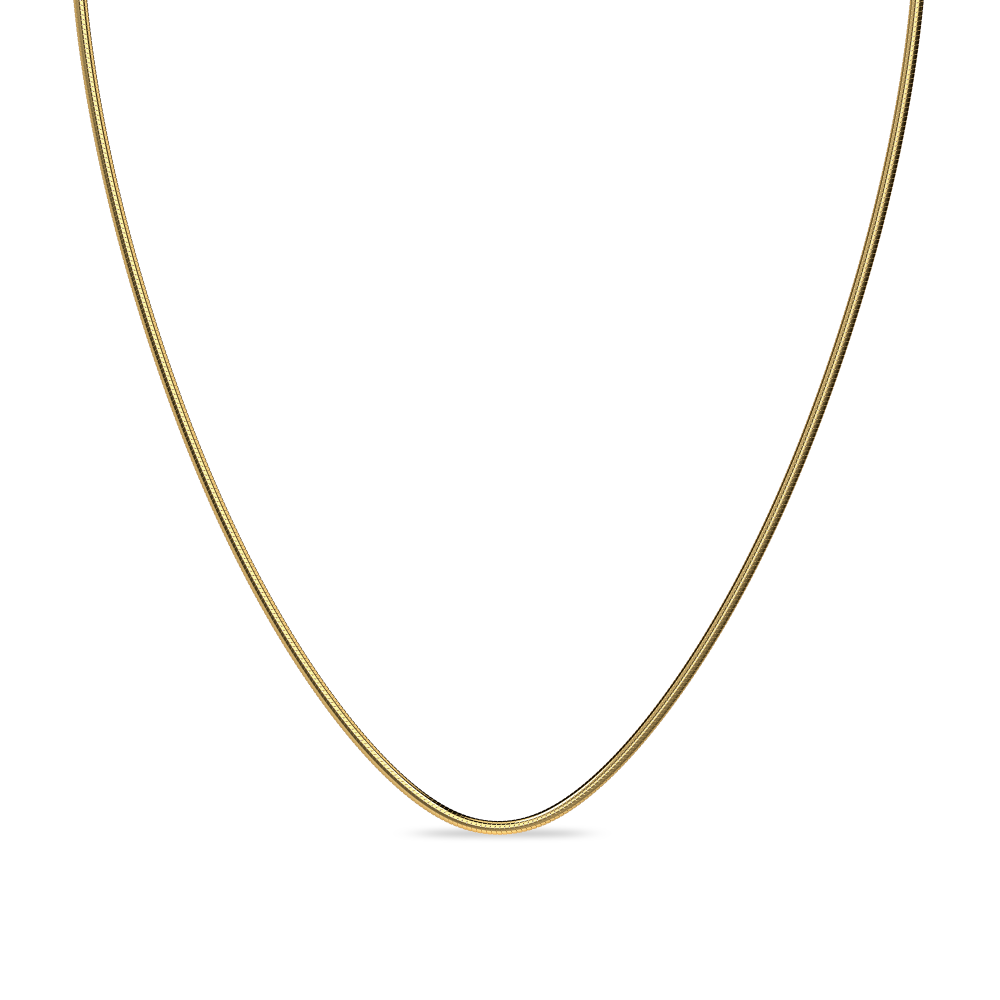 Serpentine Chain, 2mm - PASCAL#material_18k-yellow-gold-vermeil