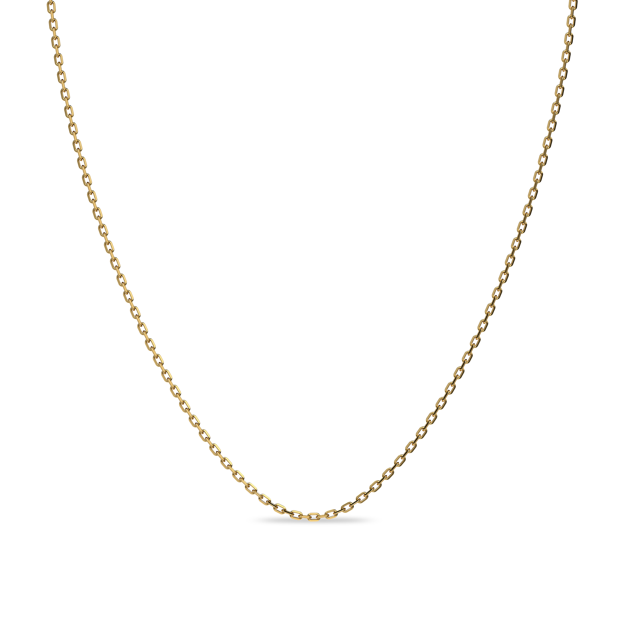 Trace Chain, 2mm - PASCAL#color_18k-yellow-gold-vermeil