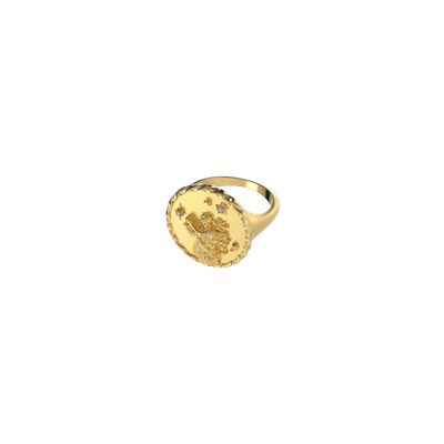 Virgo Signet Ring