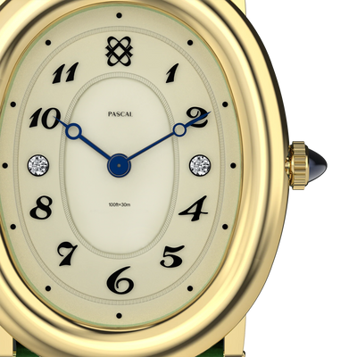 Oval Diamond Watch and Bracelet Gift Set