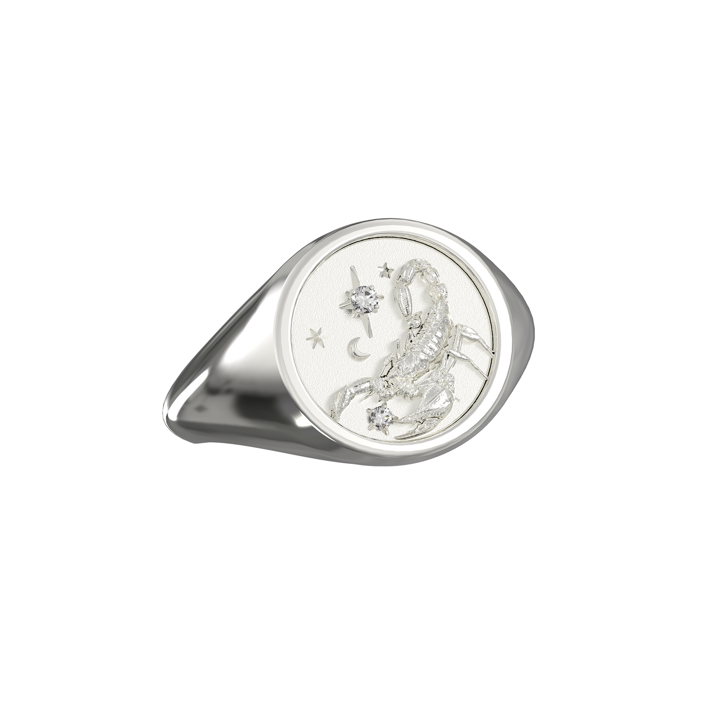 Scorpio Signet Ring