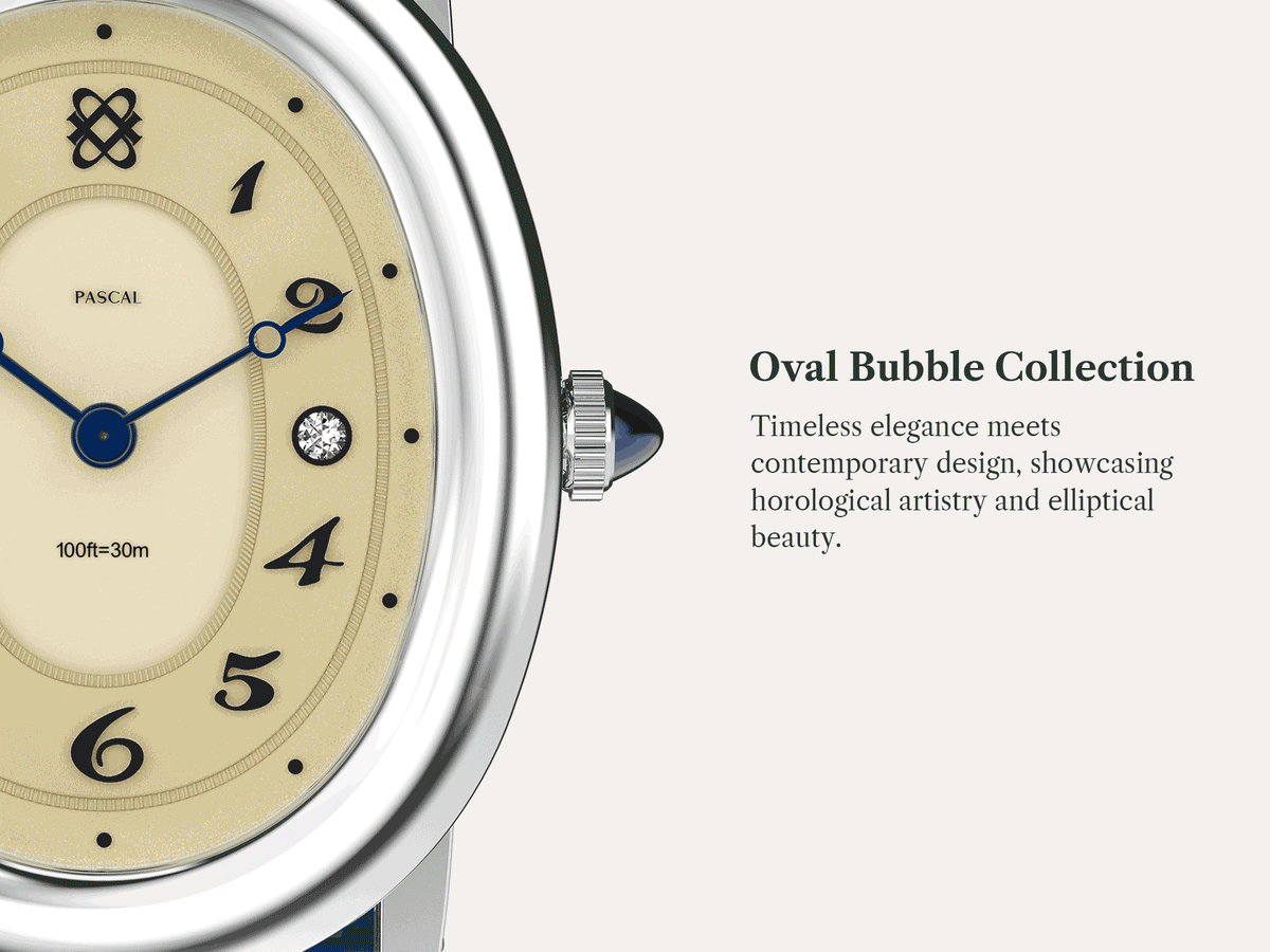 Pascal Watch Square PASCAL | OVAL WATCH COLLECTION