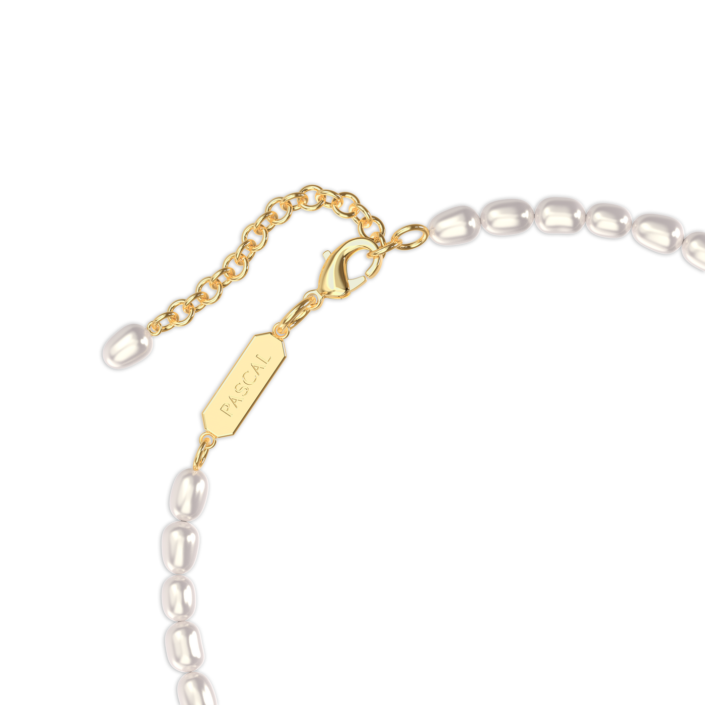 Millet Letter Pearl Diamond Bracelet