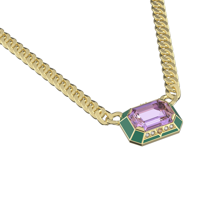 Artdeco Prism Diamond Necklace