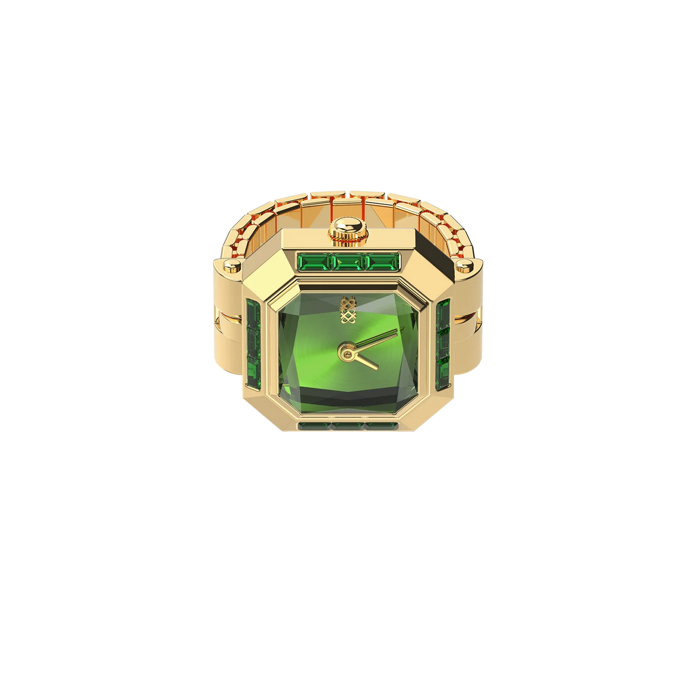 Sofia Diamond Watch Ring Tequila Martini, fashionable men’s watch ring, a statement timepiece with modern appeal | PascalDesign