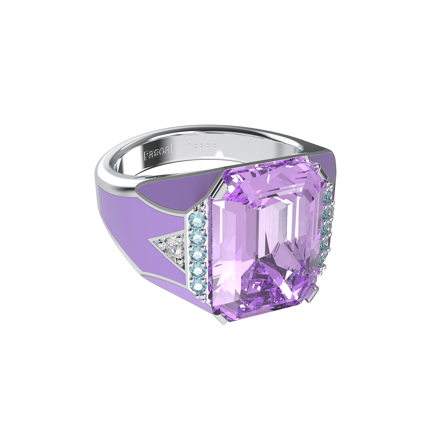 Artdeco Prism Diamant cocktail ringe